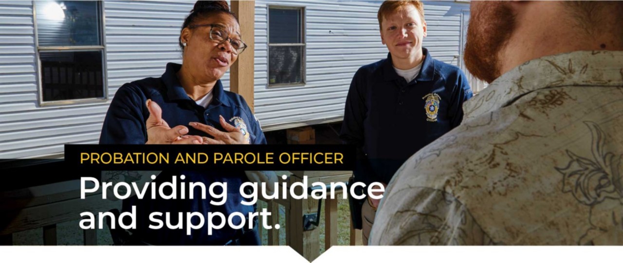 Parole officers on visit