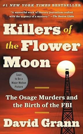 Killers of the Flower Moon Book Cover