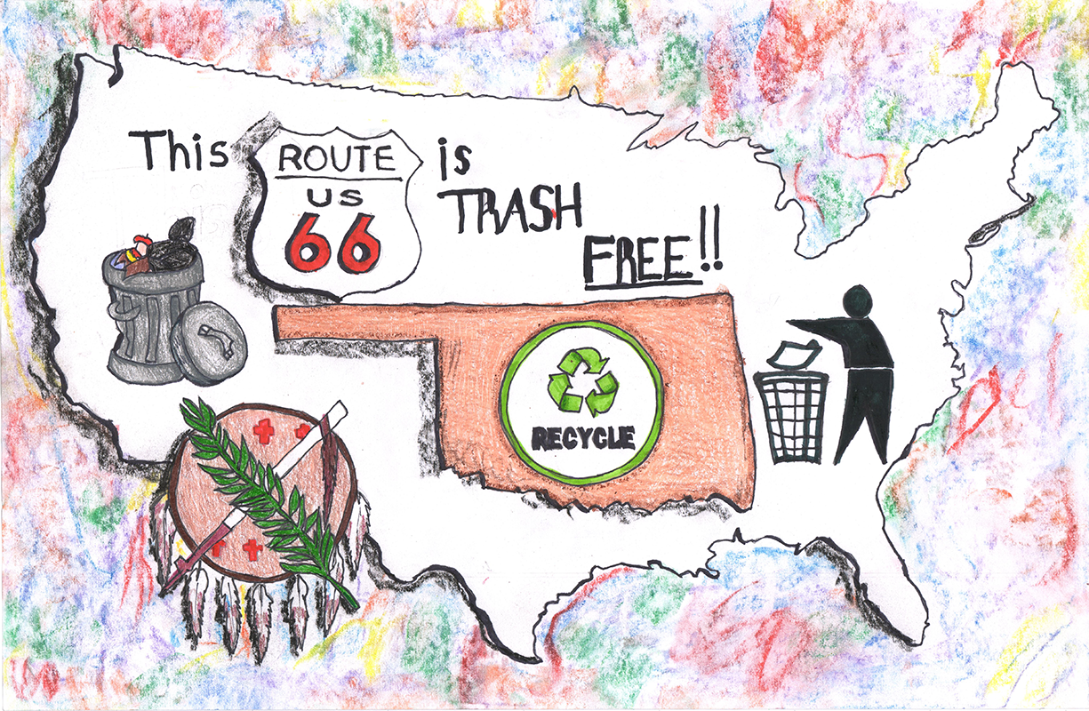 TRASH FREE ROUTE 66