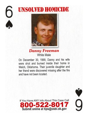danny freeman cold case card