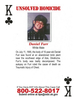 daniel furr cold case card