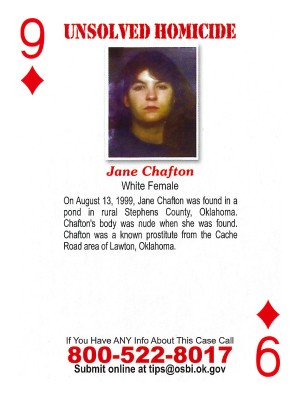 jane chafton cold case card