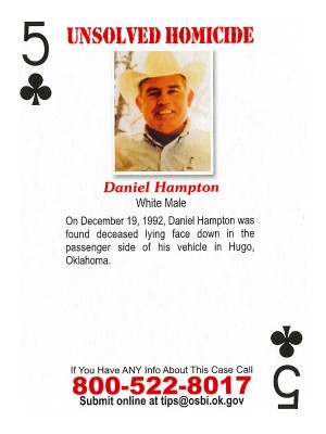 daniel hampton cold case card