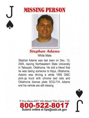 stephan adams cold case card