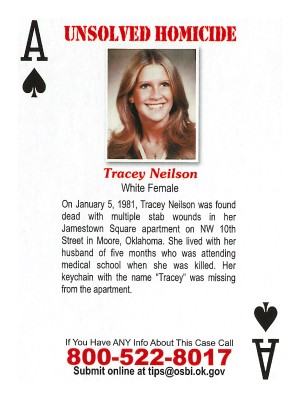 tracey neilson cold case card