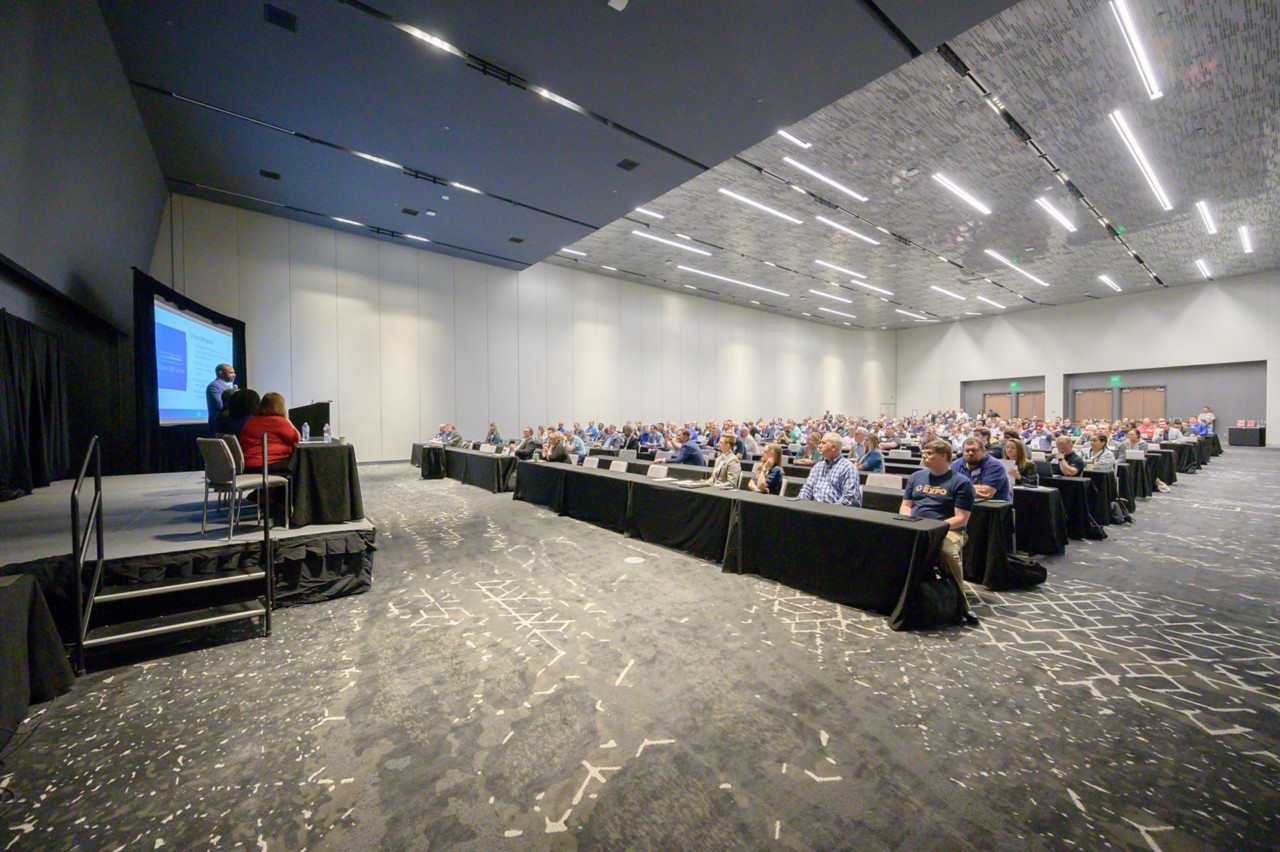 Statewide Technology breakout session panelists and audience.